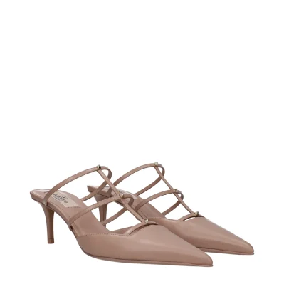 Pink Leather Sandal