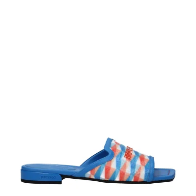 Light Blue Fabric Slipper