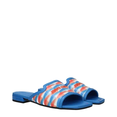 Light Blue Fabric Slipper