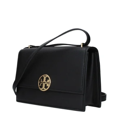Black Leather Crossbody Bag