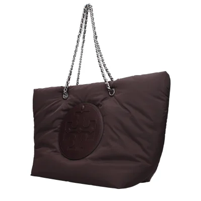 Purple Fabric Shoulder Bag