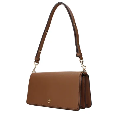 Brown Leather Shoulder Bag
