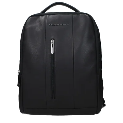 Black Leather Backpack