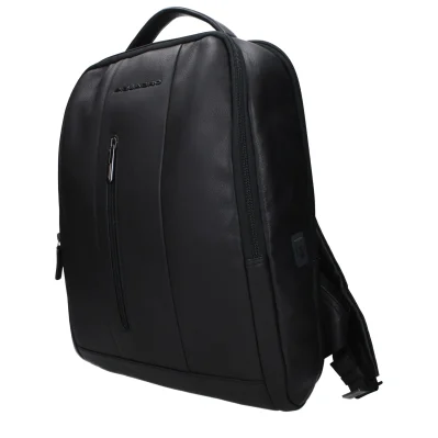 Black Leather Backpack