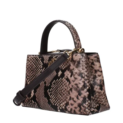 Pink Leather Handbag