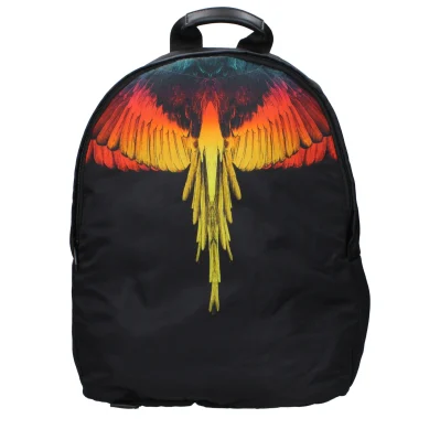 Black Fabric Backpack