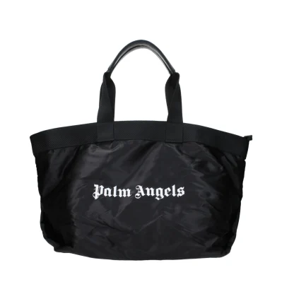 Black Fabric Shoulder Bag