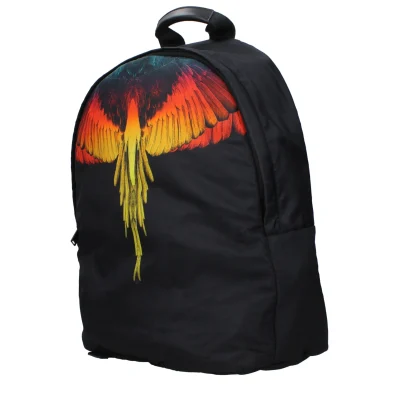 Black Fabric Backpack