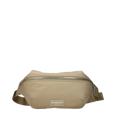 Beige Nylon Backpack