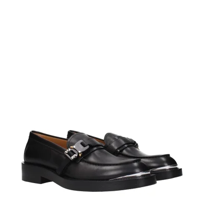 Black Leather Loafer