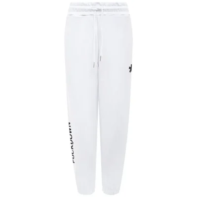 White Cotton Jeans & Pant