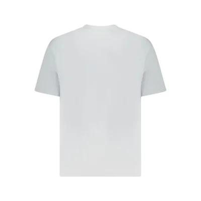 Blue Cotton Men T-Shirt