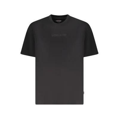 Black Cotton Men Oversize T-Shirt