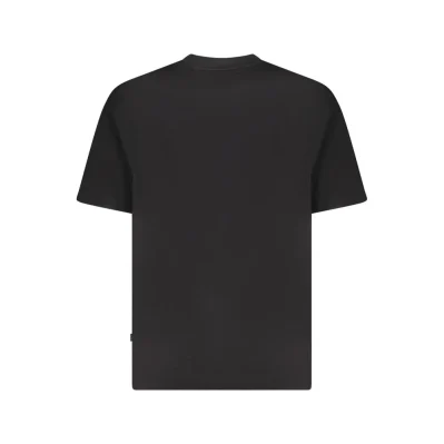 Black Cotton Men Oversize T-Shirt