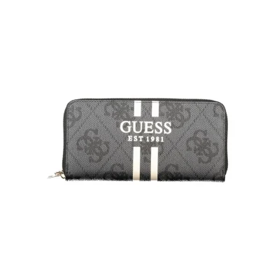 Black Polyethylene Women Wallet