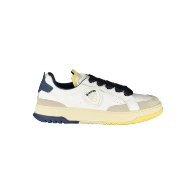 White Leather Men Sneaker