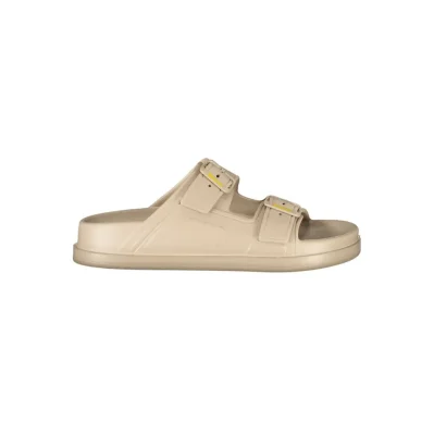 Beige Polyethylene Women Sandal