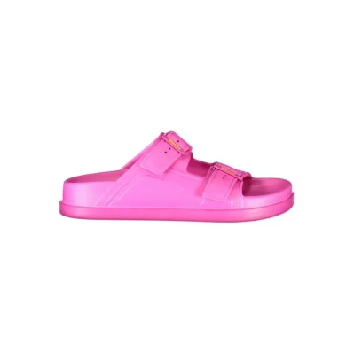 Pink Polyethylene Women Sandal