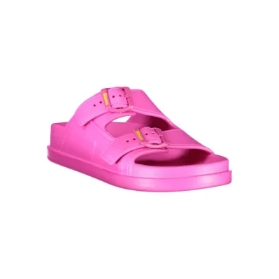 Pink Polyethylene Women Sandal