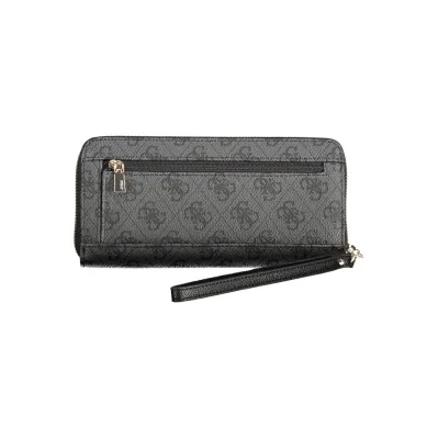 Black Polyethylene Women Wallet