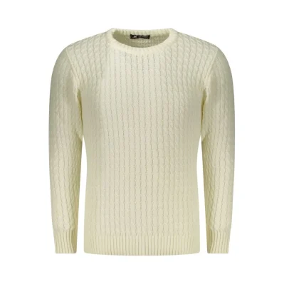White Fabric Sweater