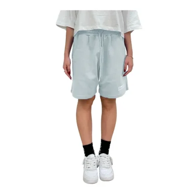 Gray Cotton Short