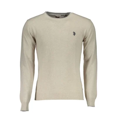 Beige Wool Sweater