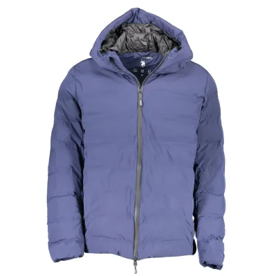 Blue Elastane Jacket