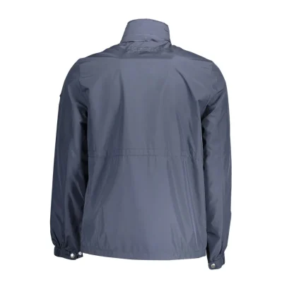Blue Polyester Jacket