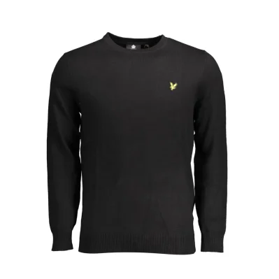 Black Cotton Sweater