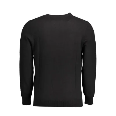 Black Cotton Sweater