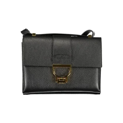 Black Leather Handbag