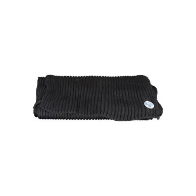 Black Cotton Scarf