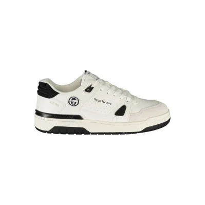 White Polyester Sneaker