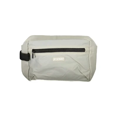 Gray Polyester Leather Accessory