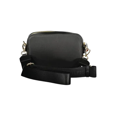Black Polyester Handbag