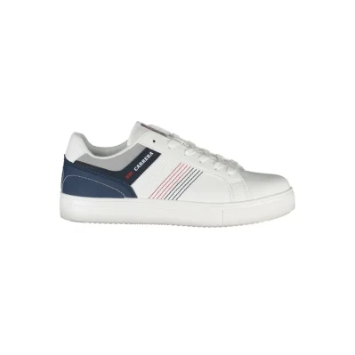 White Polyester Sneaker
