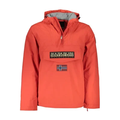 Red Polyamide Jacket