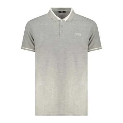 Gray Cotton Polo Shirt