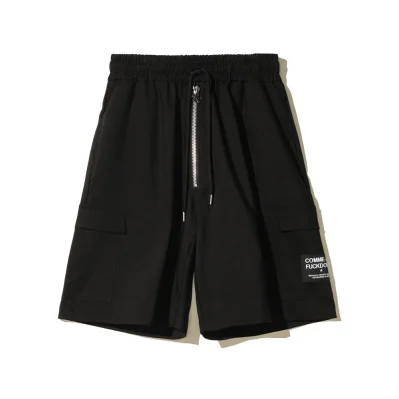 Black Cotton Short