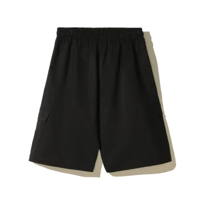 Black Cotton Short