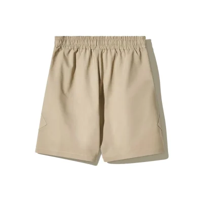 Beige Cotton Short