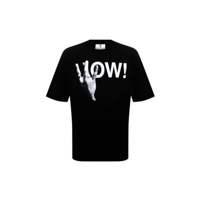 Black Cotton T-Shirt