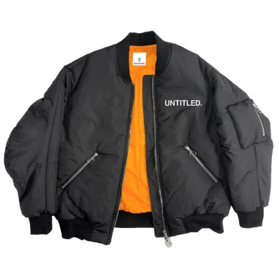 Black Polyester Jacket