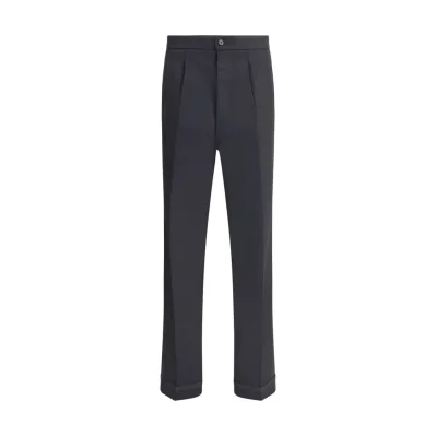 Wool pleated Pants