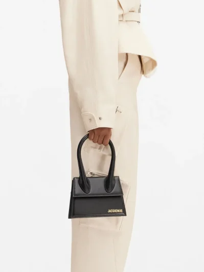 Le Chiquito Moyen Black Bag