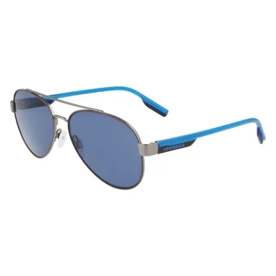 Gray Metal Sunglasses