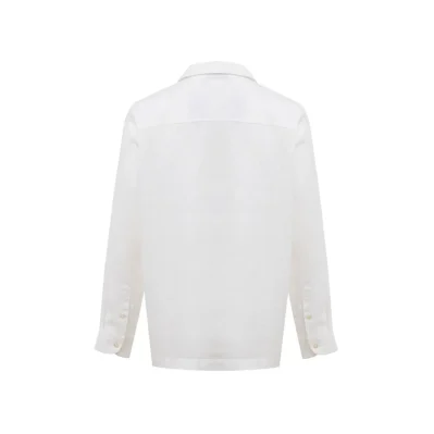 White Linen Shirt