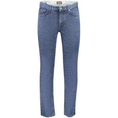 Blue Cotton Men's Slim Fit Jean