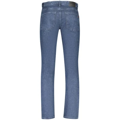 Blue Cotton Men's Slim Fit Jean